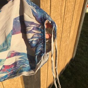 Fashion Bug Tops - Peacock inspired peasant top Fashion Bug Tops - Peacock inspired peasant top